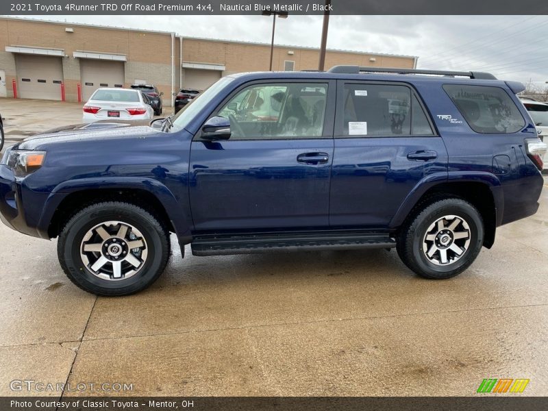 Nautical Blue Metallic / Black 2021 Toyota 4Runner TRD Off Road Premium 4x4