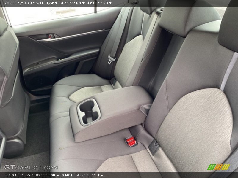Midnight Black Metallic / Black 2021 Toyota Camry LE Hybrid