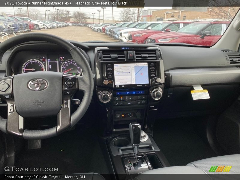 Dashboard of 2021 4Runner Nightshade 4x4