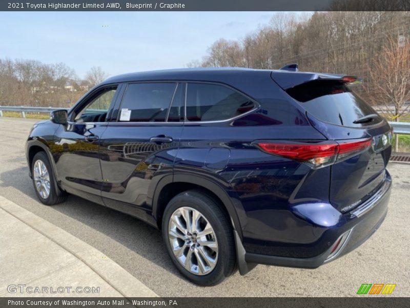 Blueprint / Graphite 2021 Toyota Highlander Limited AWD
