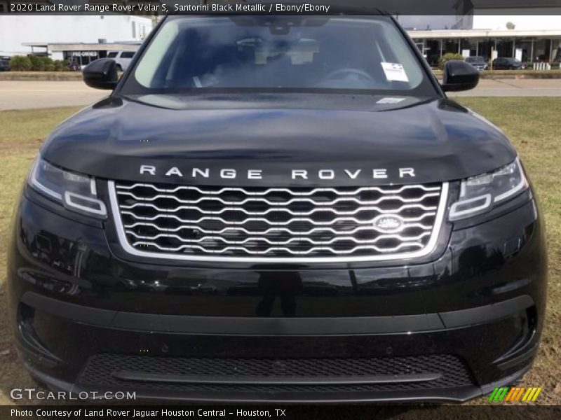 Santorini Black Metallic / Ebony/Ebony 2020 Land Rover Range Rover Velar S