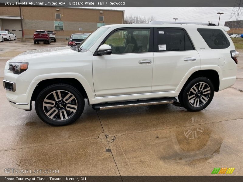  2021 4Runner Limited 4x4 Blizzard White Pearl