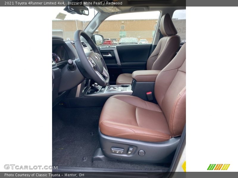 Front Seat of 2021 4Runner Limited 4x4