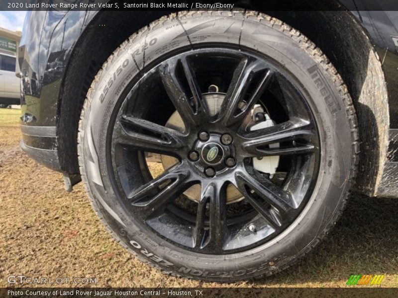 Santorini Black Metallic / Ebony/Ebony 2020 Land Rover Range Rover Velar S