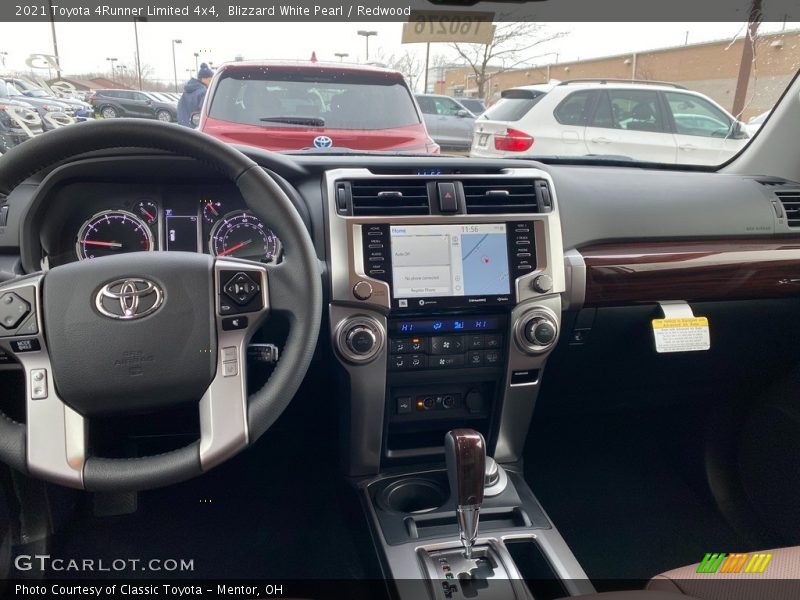 Dashboard of 2021 4Runner Limited 4x4