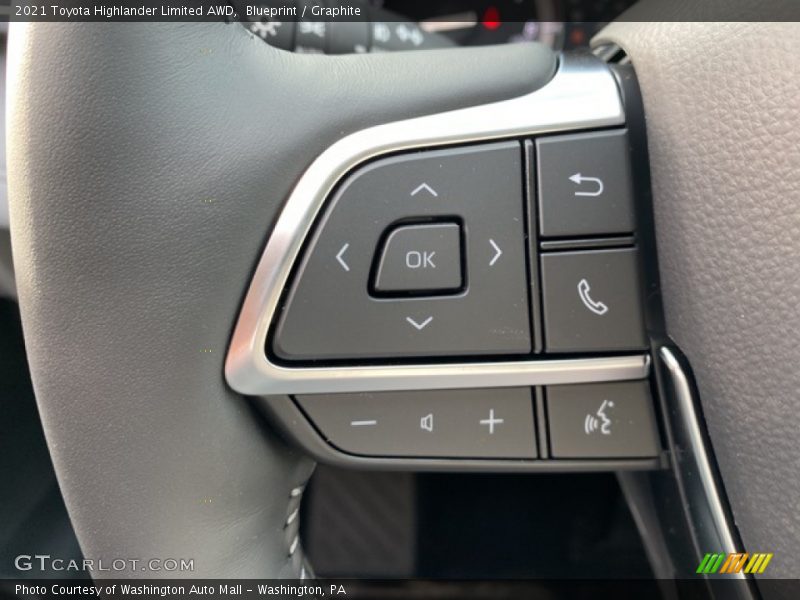 Blueprint / Graphite 2021 Toyota Highlander Limited AWD