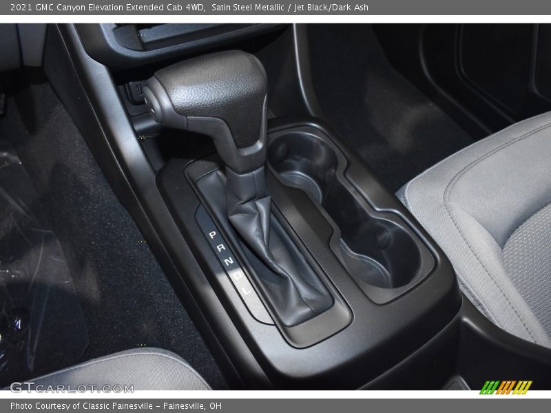 Satin Steel Metallic / Jet Black/Dark Ash 2021 GMC Canyon Elevation Extended Cab 4WD