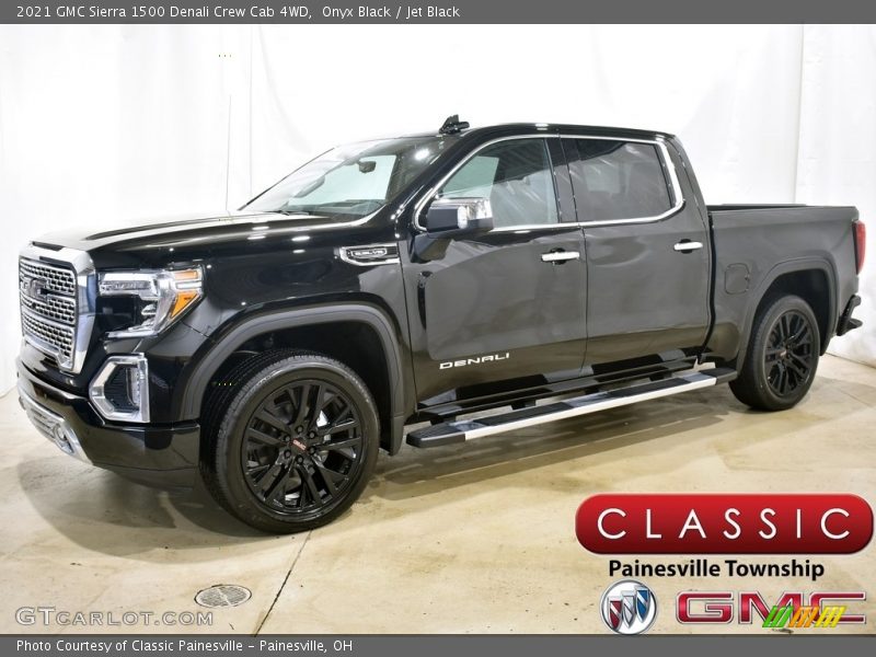 Onyx Black / Jet Black 2021 GMC Sierra 1500 Denali Crew Cab 4WD