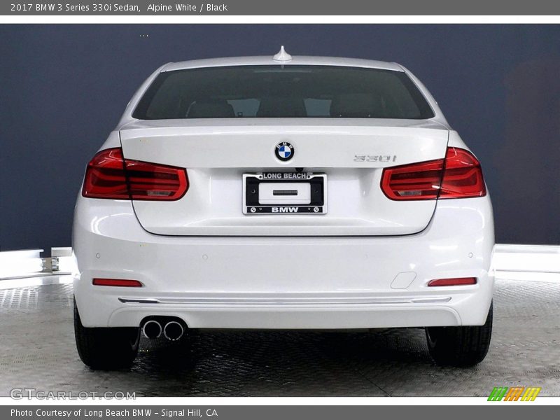 Alpine White / Black 2017 BMW 3 Series 330i Sedan