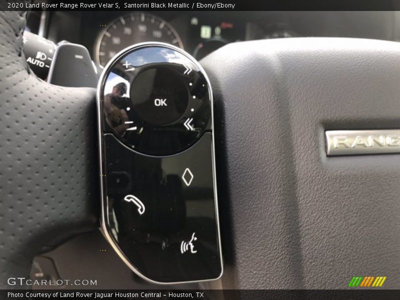 Santorini Black Metallic / Ebony/Ebony 2020 Land Rover Range Rover Velar S