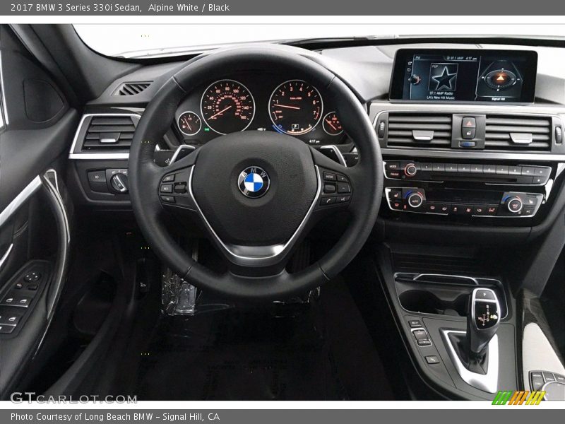 Alpine White / Black 2017 BMW 3 Series 330i Sedan