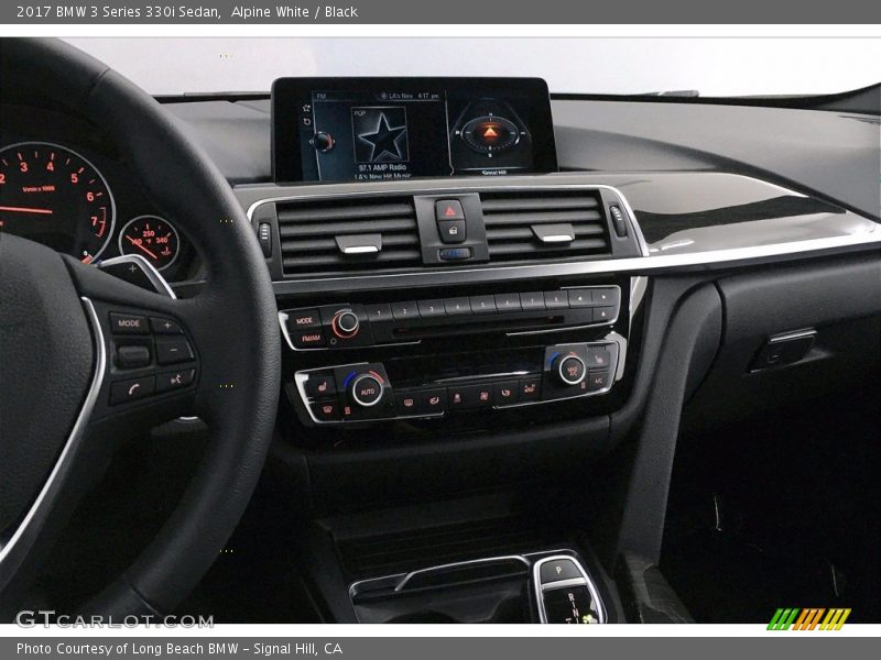 Alpine White / Black 2017 BMW 3 Series 330i Sedan