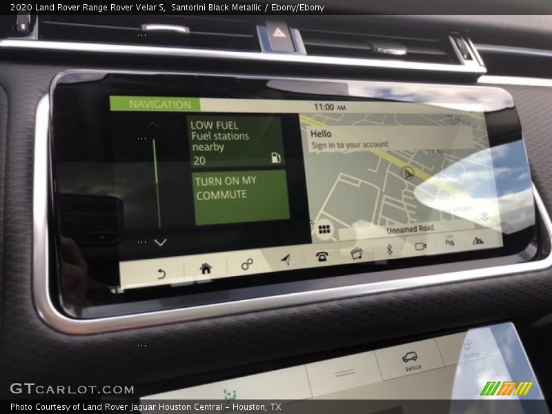 Santorini Black Metallic / Ebony/Ebony 2020 Land Rover Range Rover Velar S