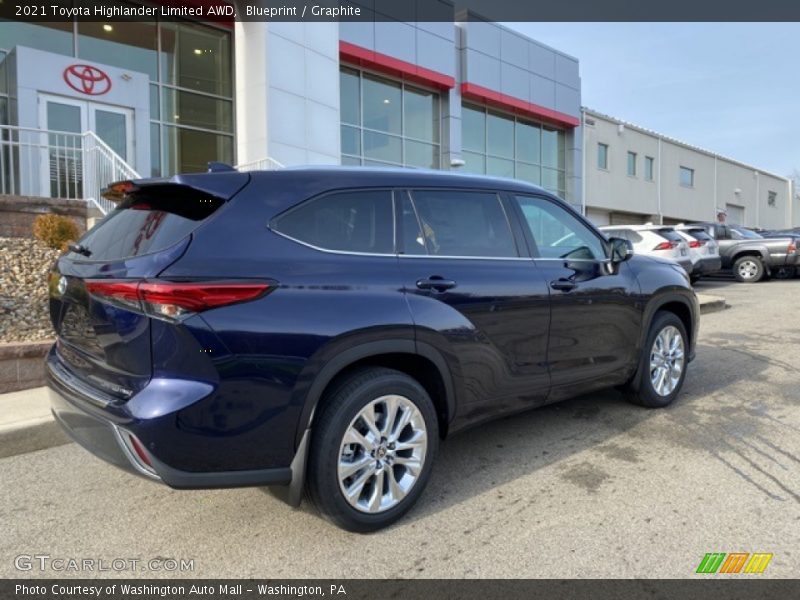Blueprint / Graphite 2021 Toyota Highlander Limited AWD