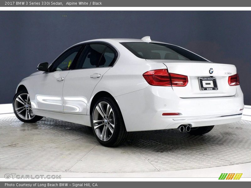 Alpine White / Black 2017 BMW 3 Series 330i Sedan