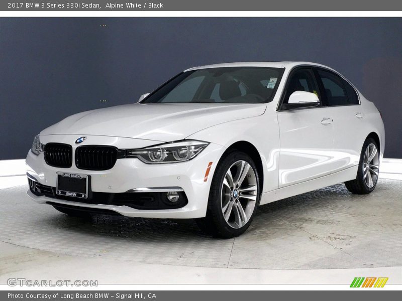Alpine White / Black 2017 BMW 3 Series 330i Sedan