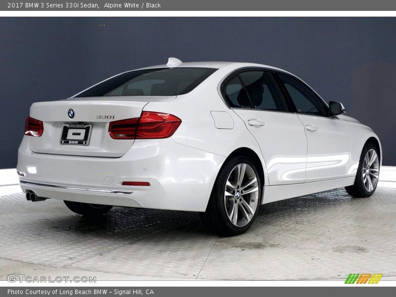 Alpine White / Black 2017 BMW 3 Series 330i Sedan