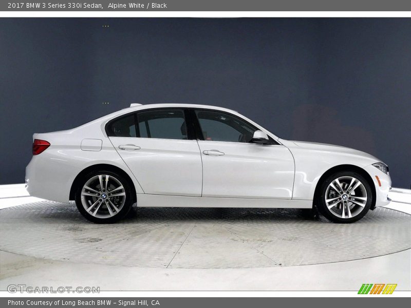 Alpine White / Black 2017 BMW 3 Series 330i Sedan