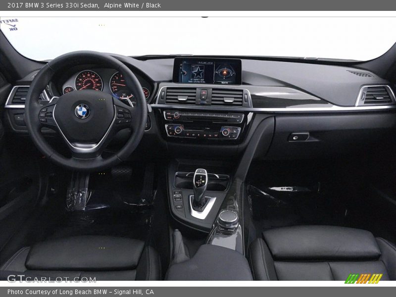 Alpine White / Black 2017 BMW 3 Series 330i Sedan