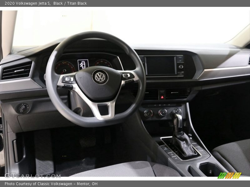 Black / Titan Black 2020 Volkswagen Jetta S