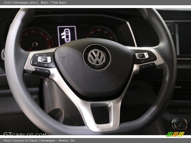 Black / Titan Black 2020 Volkswagen Jetta S