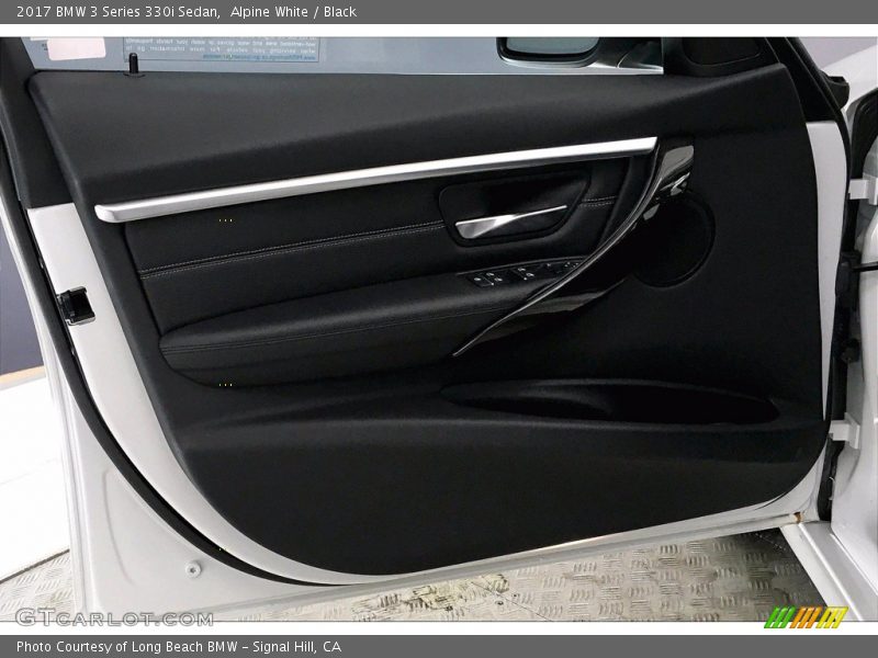 Alpine White / Black 2017 BMW 3 Series 330i Sedan