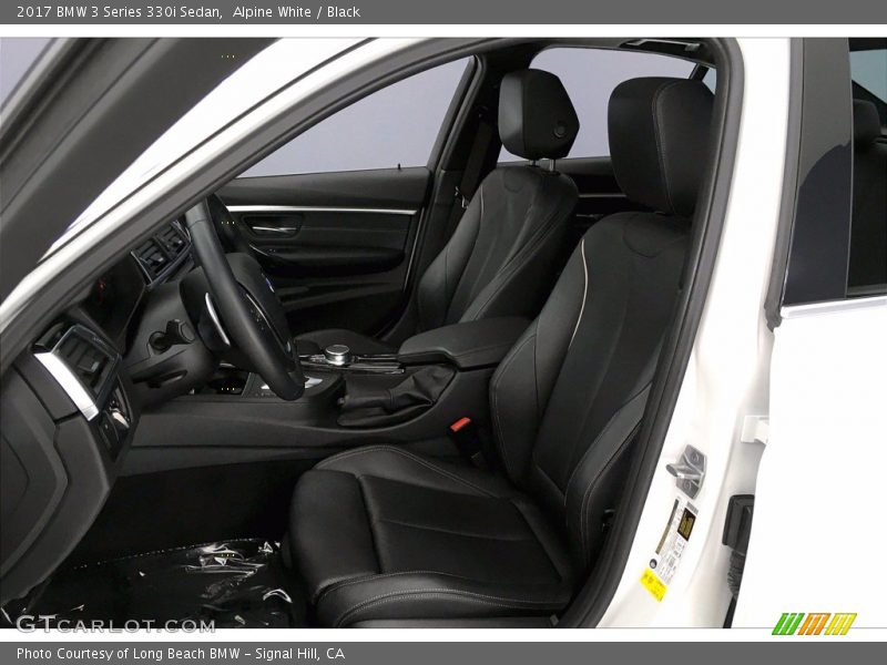 Alpine White / Black 2017 BMW 3 Series 330i Sedan
