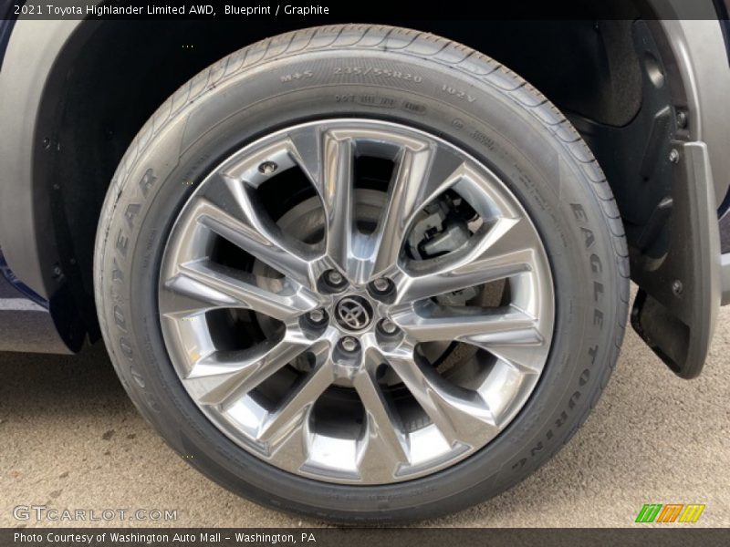 Blueprint / Graphite 2021 Toyota Highlander Limited AWD