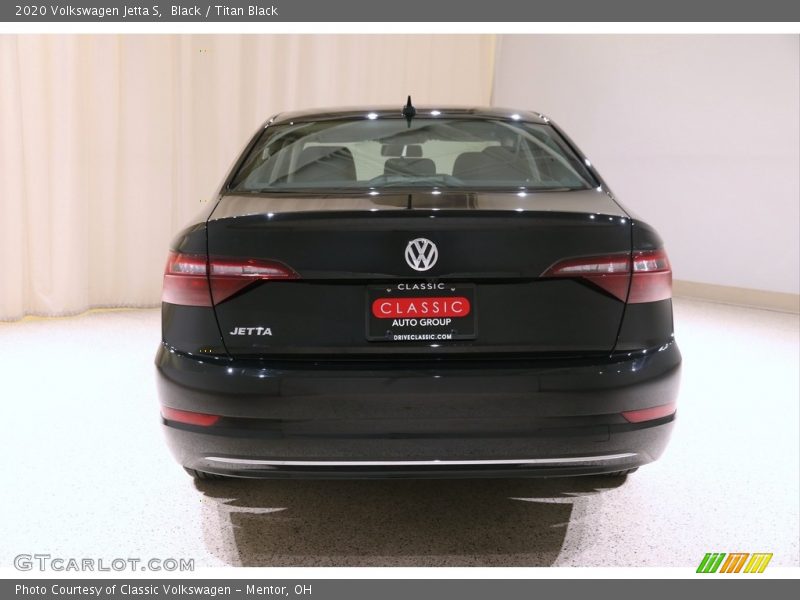 Black / Titan Black 2020 Volkswagen Jetta S