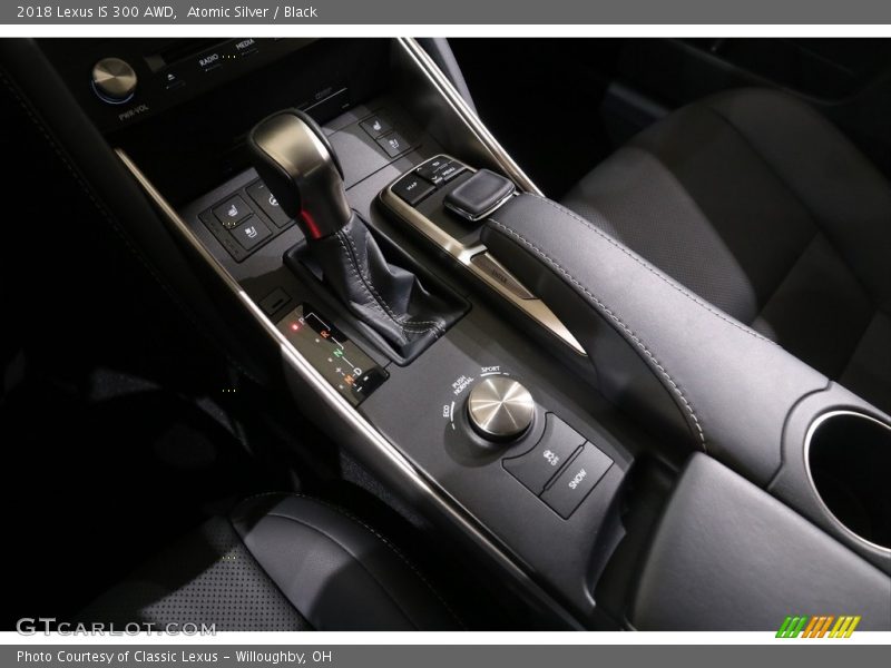 Atomic Silver / Black 2018 Lexus IS 300 AWD