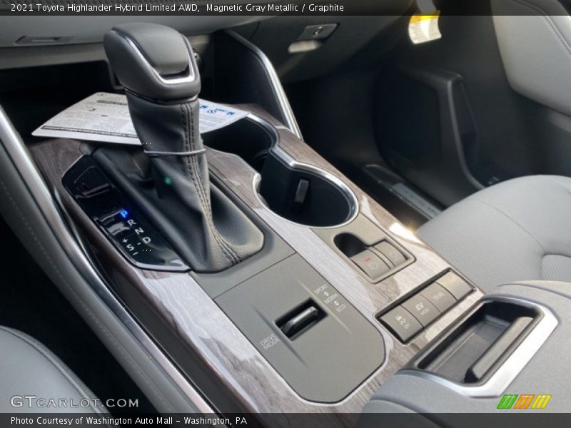  2021 Highlander Hybrid Limited AWD ECVT Automatic Shifter