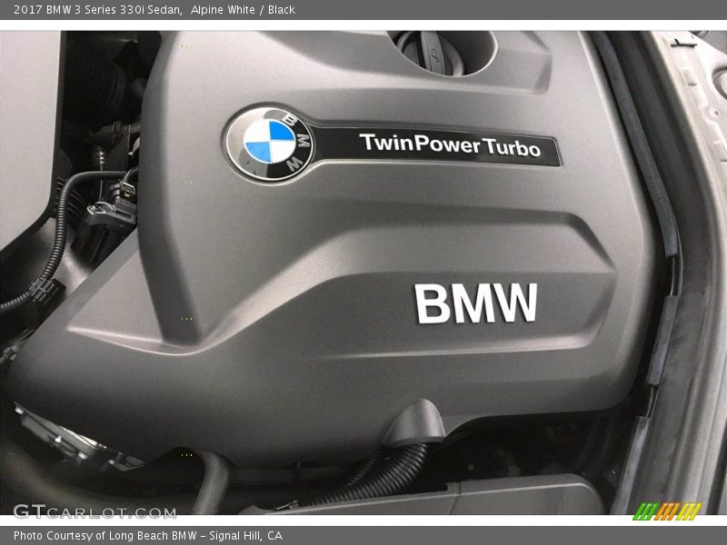 Alpine White / Black 2017 BMW 3 Series 330i Sedan