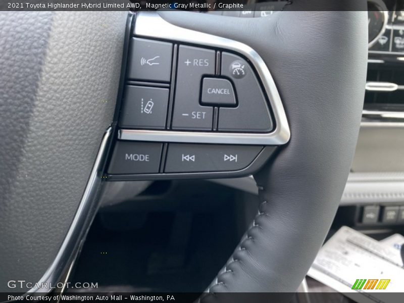  2021 Highlander Hybrid Limited AWD Steering Wheel