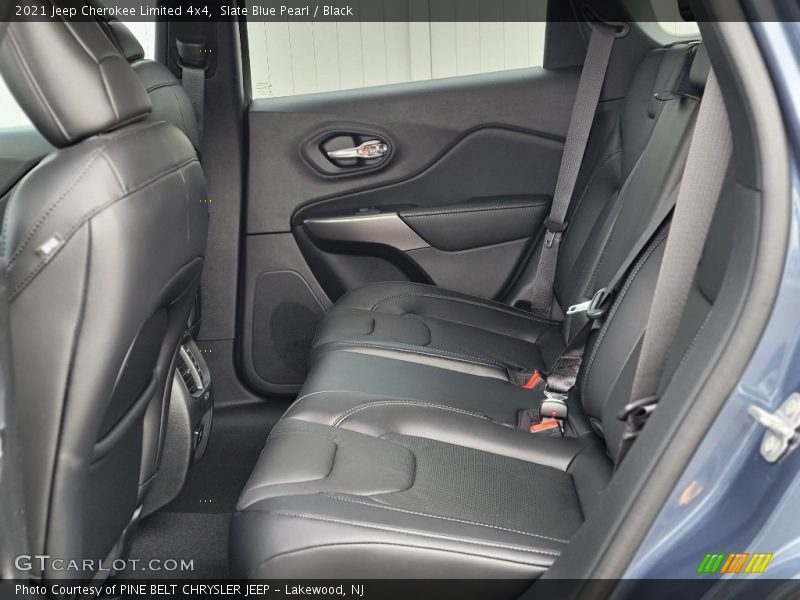 Slate Blue Pearl / Black 2021 Jeep Cherokee Limited 4x4