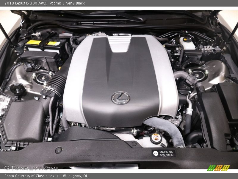 Atomic Silver / Black 2018 Lexus IS 300 AWD