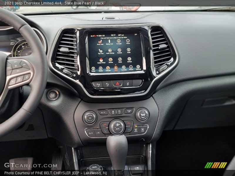 Slate Blue Pearl / Black 2021 Jeep Cherokee Limited 4x4