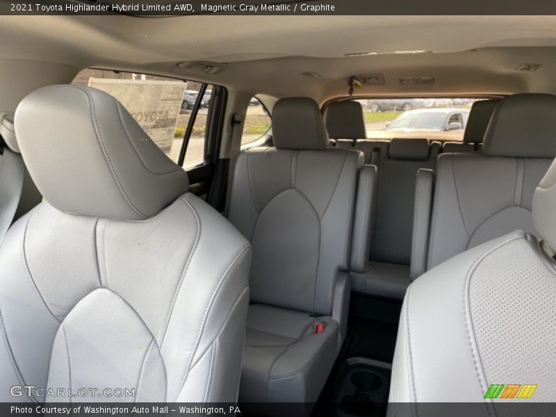 Rear Seat of 2021 Highlander Hybrid Limited AWD