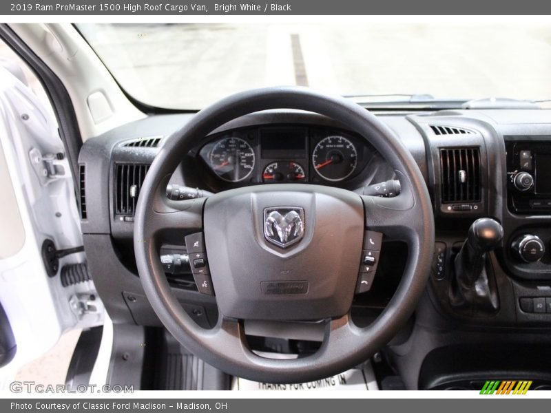  2019 ProMaster 1500 High Roof Cargo Van Steering Wheel