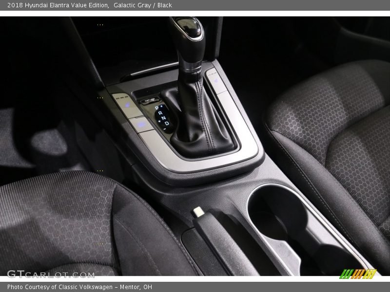 Galactic Gray / Black 2018 Hyundai Elantra Value Edition