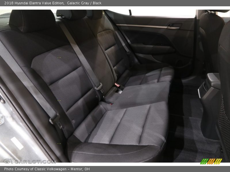 Galactic Gray / Black 2018 Hyundai Elantra Value Edition