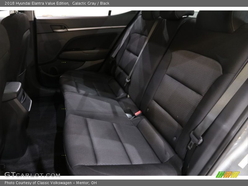 Galactic Gray / Black 2018 Hyundai Elantra Value Edition