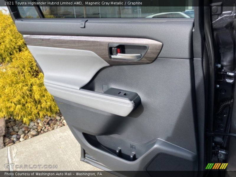 Door Panel of 2021 Highlander Hybrid Limited AWD