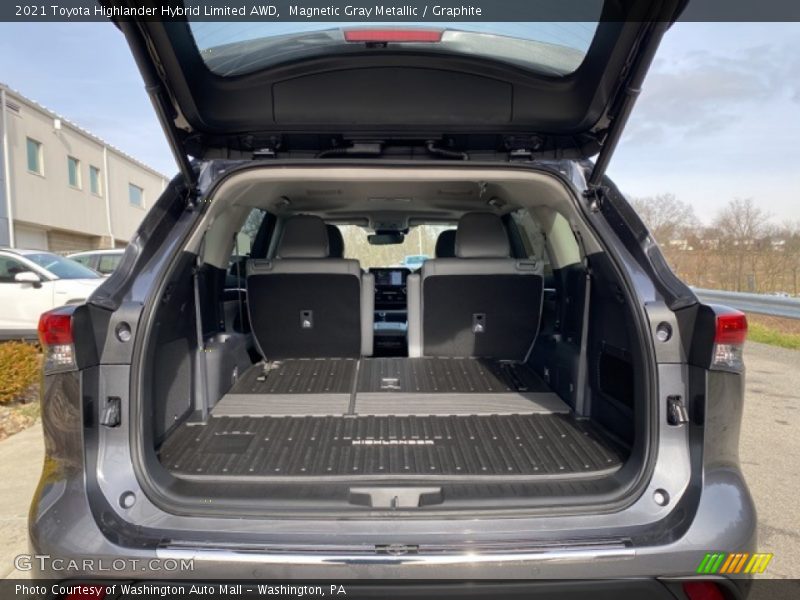  2021 Highlander Hybrid Limited AWD Trunk
