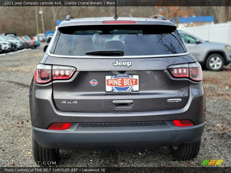 Granite Crystal Metallic / Black 2021 Jeep Compass Latitude 4x4