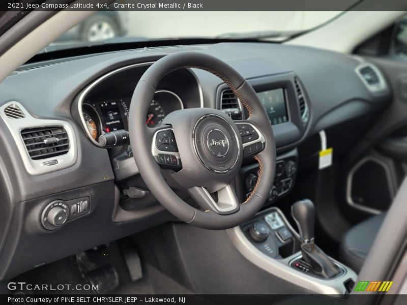 Granite Crystal Metallic / Black 2021 Jeep Compass Latitude 4x4