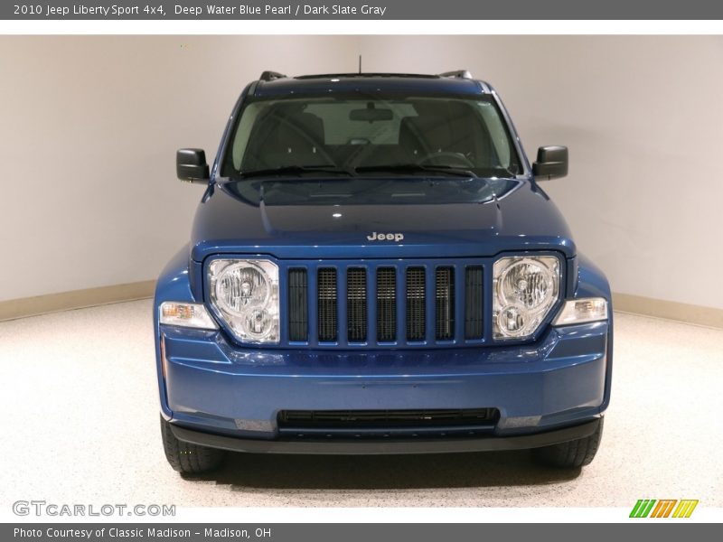 Deep Water Blue Pearl / Dark Slate Gray 2010 Jeep Liberty Sport 4x4