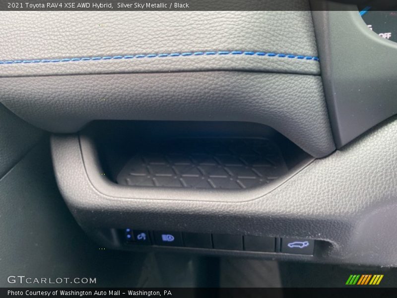 Silver Sky Metallic / Black 2021 Toyota RAV4 XSE AWD Hybrid
