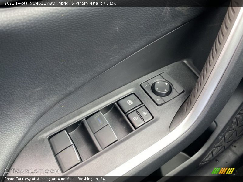 Silver Sky Metallic / Black 2021 Toyota RAV4 XSE AWD Hybrid
