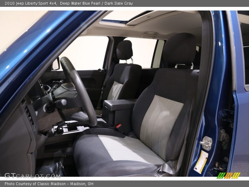 Deep Water Blue Pearl / Dark Slate Gray 2010 Jeep Liberty Sport 4x4