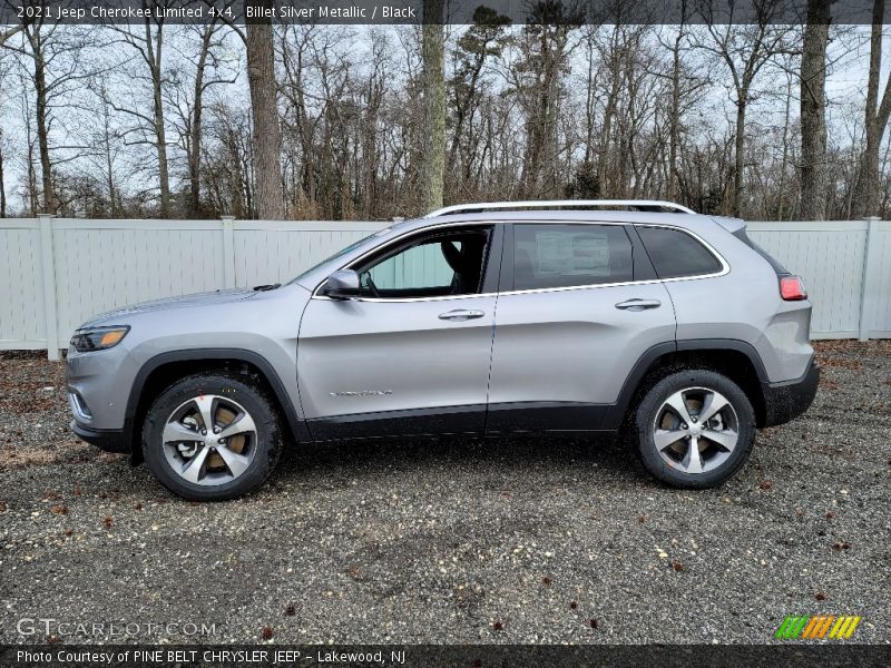  2021 Cherokee Limited 4x4 Billet Silver Metallic